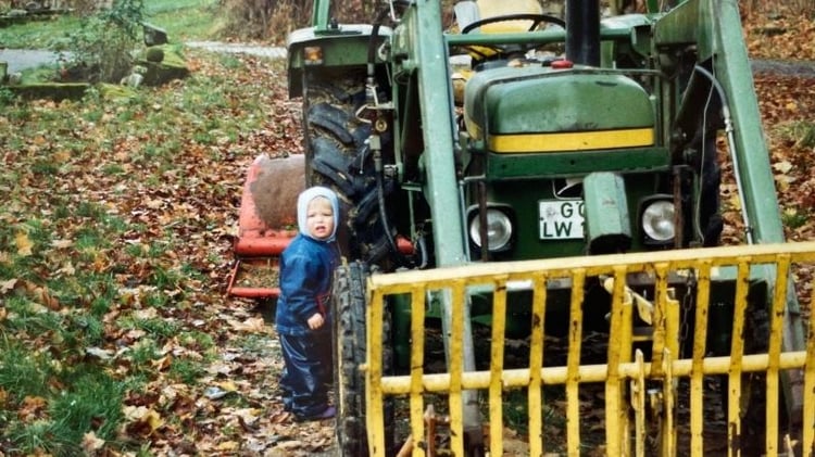 RootCamp Startup Coach Caspar Olenhusen as kid