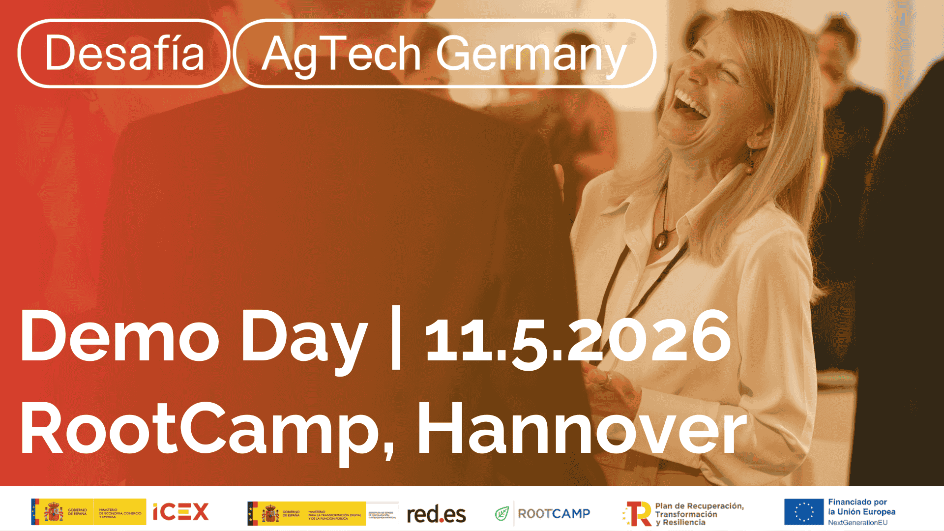 LinkedIn Event Header Desafia Demo Day 2026